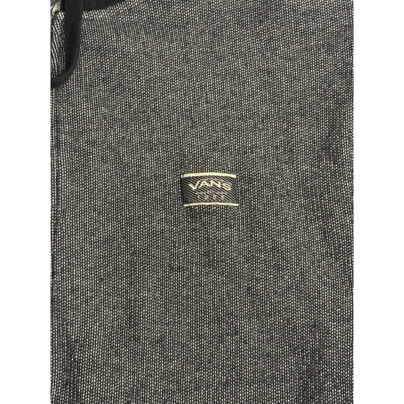 Vans Hoodie Mens Small Gray Black Full Zip Skater Skateboard - Picture 4 of 6